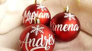 tiendas navidad barranquilla Bolas de Navidad Personalizadas - Regalos y adornos navideños