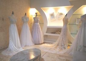 tiendas para comprar traje pantalon mujer para boda barranquilla NoviaSposa Atelier - Tienda de Novia