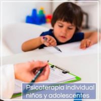 Psicoterapia niños y adolescentes