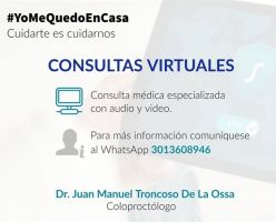 medicos cirugia toracica barranquilla Juan Manuel Troncoso De La Ossa - Coloproctólogo