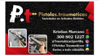 paintballs laser en barranquilla Pistolas traumáticas