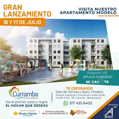 alquiler piso dias barranquilla Araujo Y Segovia S.A #2 Barranquilla