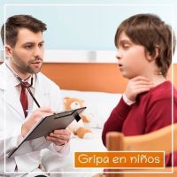 Gripa en niños