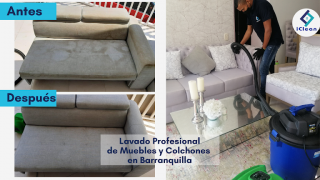 limpieza sofas domicilio barranquilla Lavado de Muebles y Colchones - iClean service Barranquilla