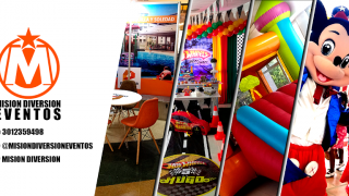 alquileres de locales para fiestas en barranquilla MISION DIVERSION - fiestas infantiles inflables y recreacion en barranquilla
