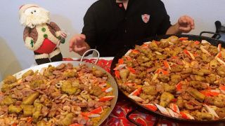 restaurantes para comer paella en barranquilla Paella Tierra Mar- Jose Barreneche